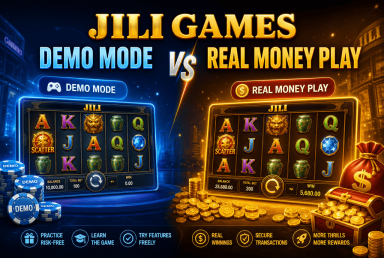 JILI Games Demo Mode vs Real Money Play