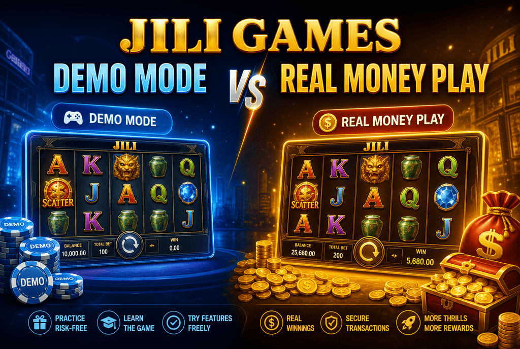 JILI Games Demo Mode vs Real Money Play